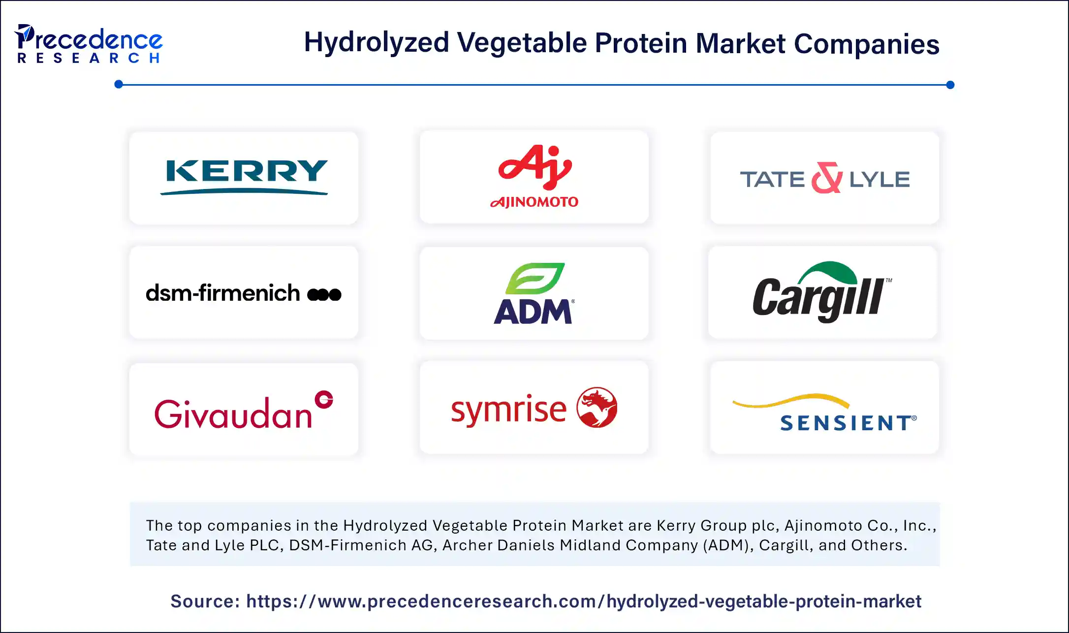 Hydrolyzed Vegetable Protein Market Companies