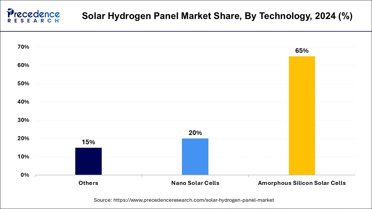 Solar Hydrogen Panel Market Share, By Technology 2024 (%)